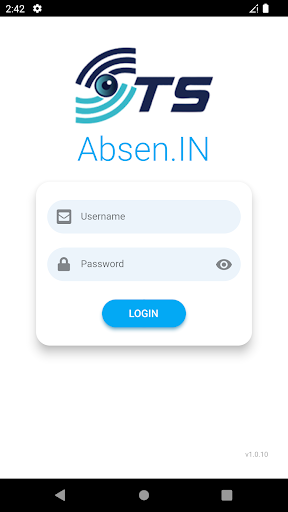 Android application Absen.IN STS screenshort