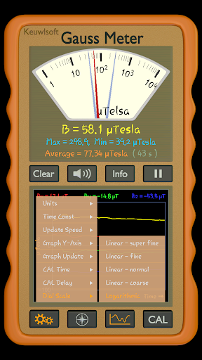 Gauss Meter Screen 2