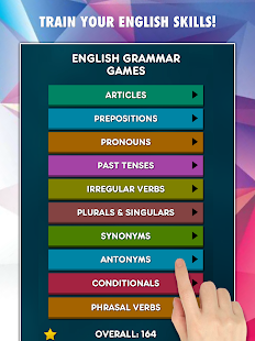 Tangkapan Layar Grammar Games PRO 10-in-1