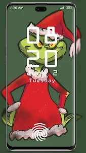 The Wallpaper Grinch Christmas