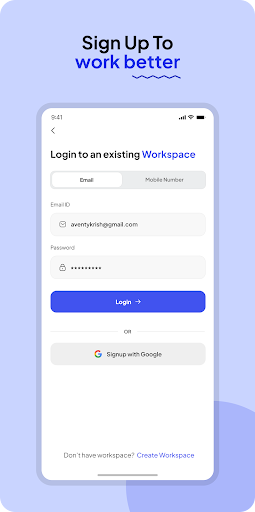 Android application Wokay screenshort