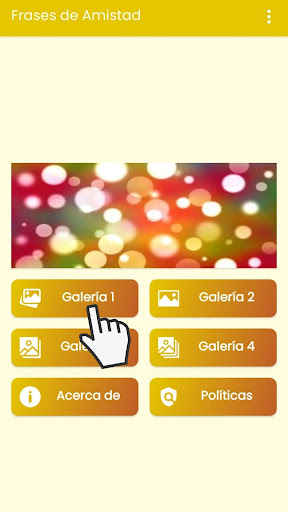 Android application Frases de Amistad, de Amigos. screenshort