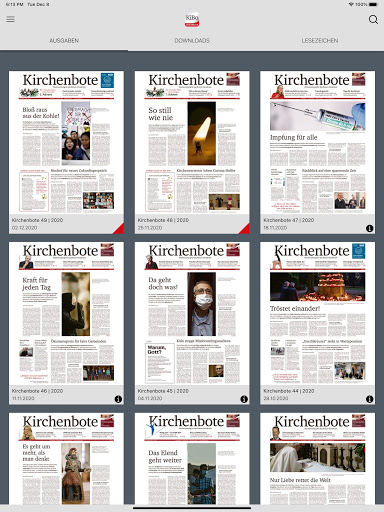 Kirchenbote Screen 2