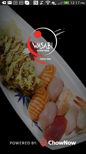 Android application Wasabi Sushi Bar screenshort