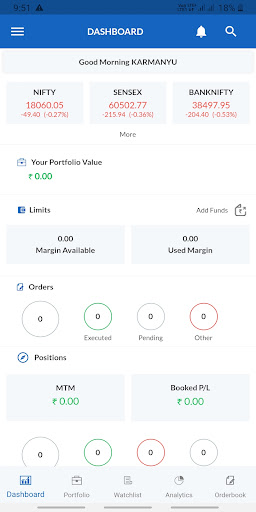AlankitEasyTrade Screen 2