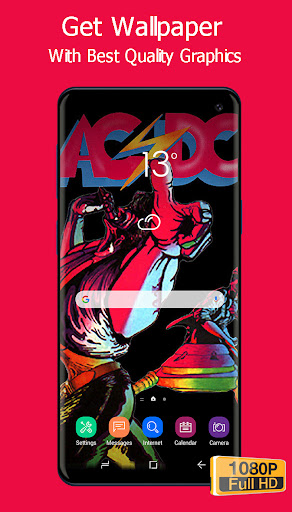 Android application AC DC Wallpaper screenshort
