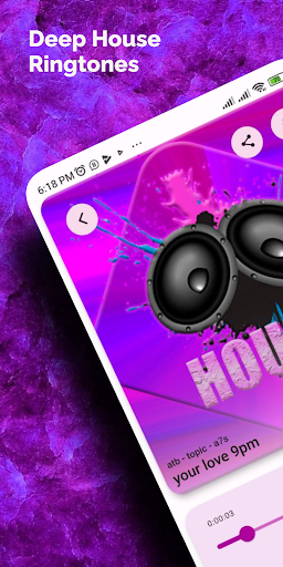 Deep House Music Ringtones Screenshot 1 - AppWisp.com