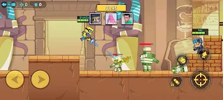 Pixel Defender: Offline Quest - Screenshot 3