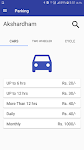 screenshot of Delhi Metro Nav Fare Route Map