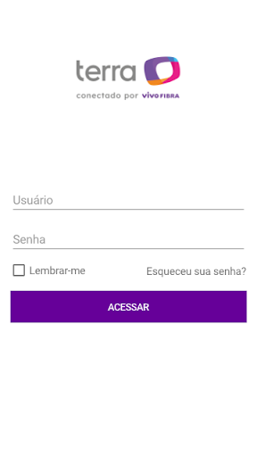 Android application Terra Fibra screenshort