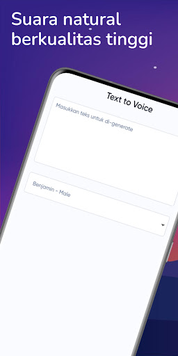 Android application Text to Speech - Suara AI screenshort