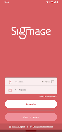 Android application MySigmage screenshort