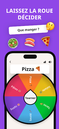Aperçu de l'application
