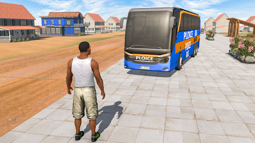 Android application Police Bus Simulator: Real Bus screenshort
