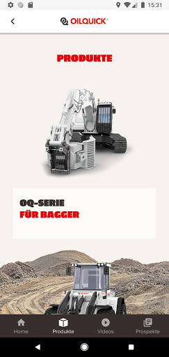 OilQuick: Der digitale Helfer Screen 2