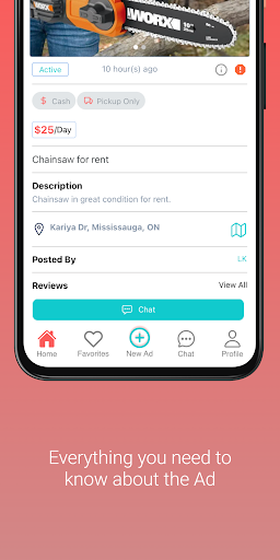 Loanrr Classifieds Screen 2