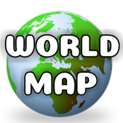 Learn World Map (Offline) logo