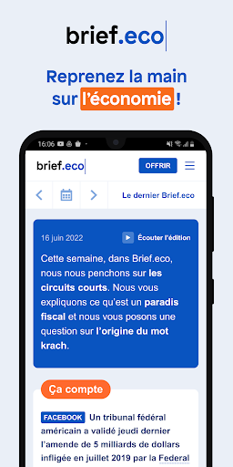 Android application Brief.eco screenshort