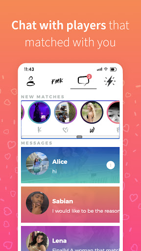 PlayFMK - Ice Breaker App Screen 3
