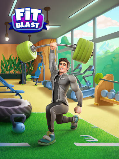 Screenshot of Fit Blast: Toon Cube Puzzle