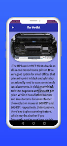 Captura de Pantalla 4 guía de impresoras hp android