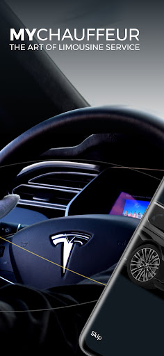 Android application MyChauffeur Limousine service screenshort
