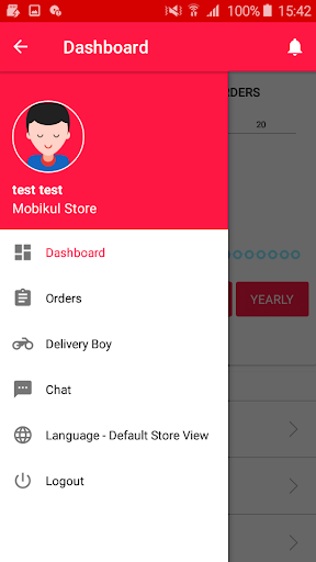 VendorHyperlocal Food Delivery Screen 3