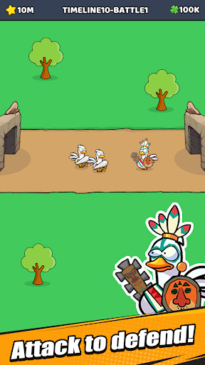 Android application Duck Duck: Warrior Legends screenshort