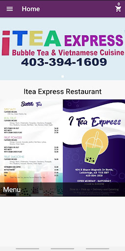 Android application Itea Express screenshort