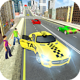 Off-road Taxi Car Drive Adventure 3D icon