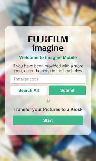 Android application Fujifilm framkallning screenshort