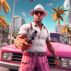 Real Gangster Crime Miami City Download gratis mod apk versi terbaru