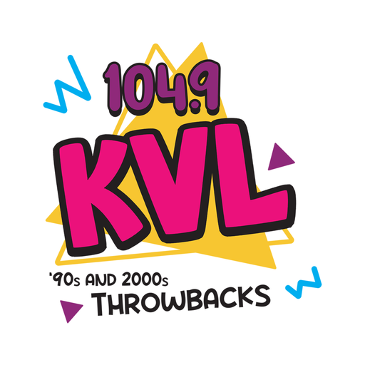 104.9 KVL logo