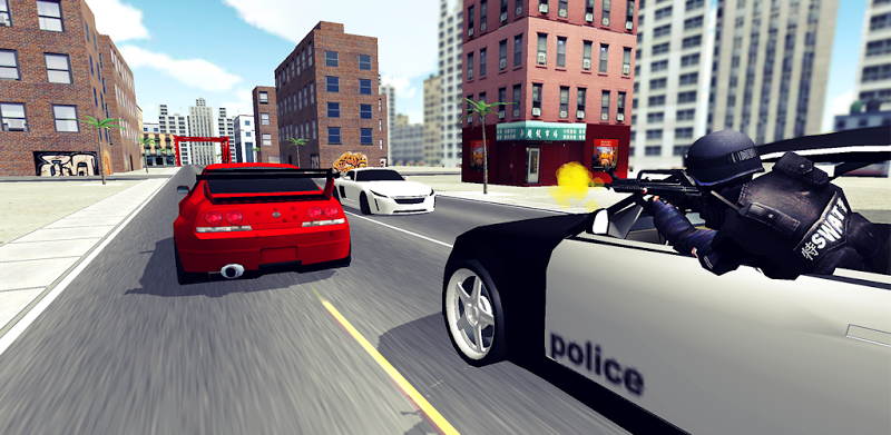 Police Car Chase 3D