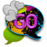 GO SMS - Splatter Hearts icon