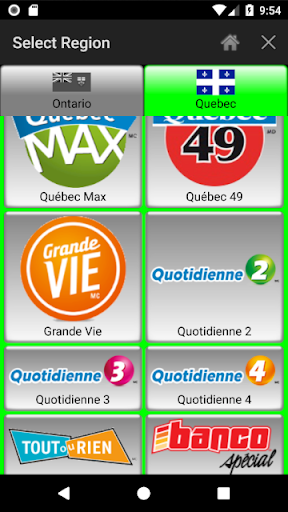 Lotto Player Canada Screen 2