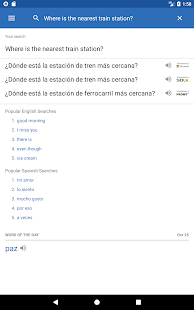 SpanishDict Translator Screenshot