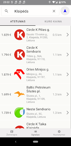 Pilu.lt - Kuro kainos telefone Screen 3