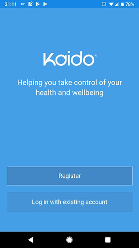 Android application Kaido screenshort
