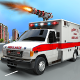 Ambulance Racing Simulator: Car Shooting icon