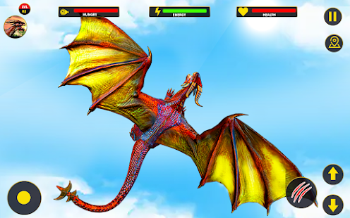 Flying Dragon City Attack- Dragon Games 2021 screenshots 7
