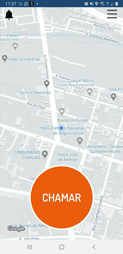 Android application Itapetinga Passageiro screenshort