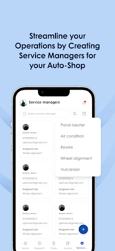 Carmedis Autoshop Screen 2