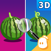 Differences 3D - Move & Spot them  Icon