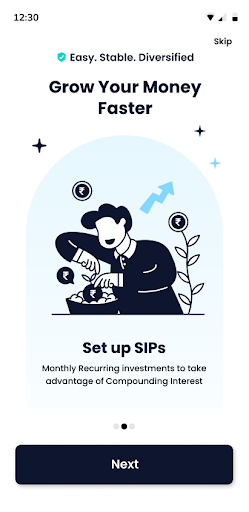 Monexo P2P Investment Platform Screenshot