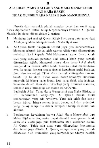 Nasekh Dan Mansukh Dalam Quran Screen 3