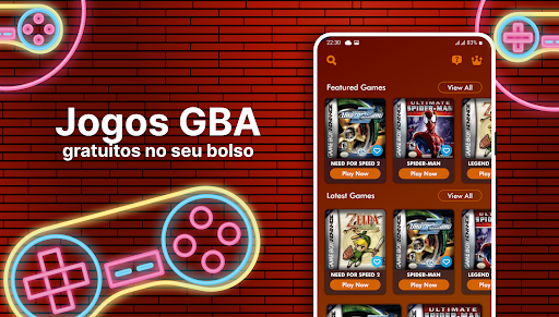 Visualização do aplicativo