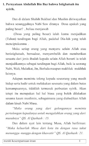 Meniti Kesempurnaan Iman Screen 3