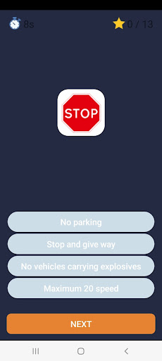Android application Road Signs UK screenshort