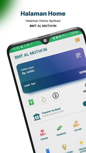 Android application BMT AL MUTHI’IN Mobile screenshort